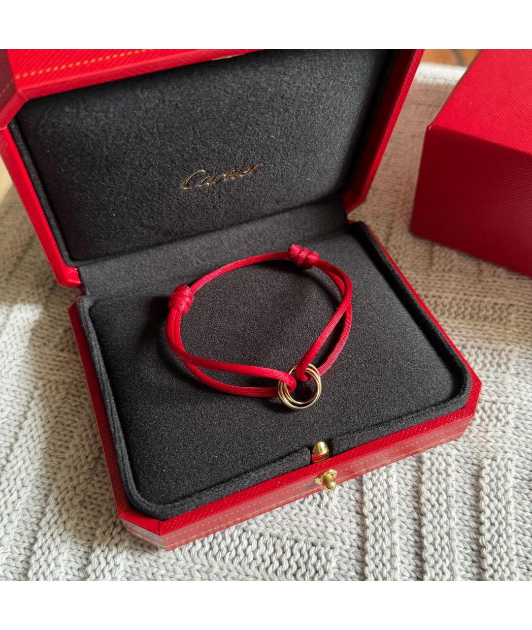 CARTIER Красный браслет из желтого золота, фото 3