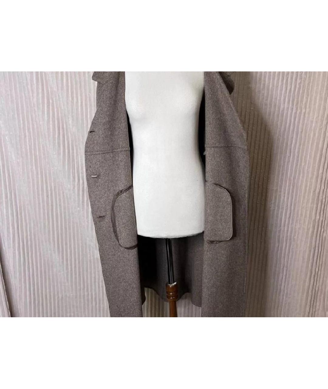MAX MARA Бежевое кашемировое пальто, фото 4