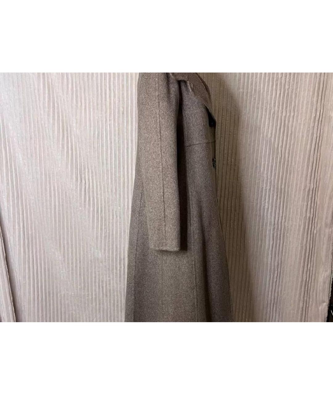 MAX MARA Бежевое кашемировое пальто, фото 3