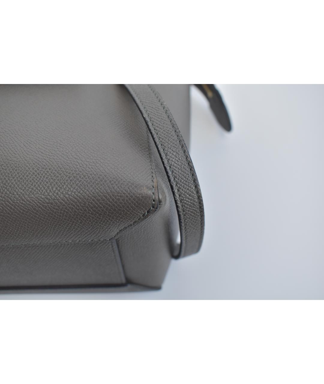 CELINE Серая сумка через плечо, фото 7