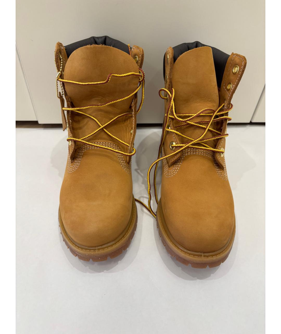 TIMBERLAND Бежевые нубуковые ботинки, фото 2