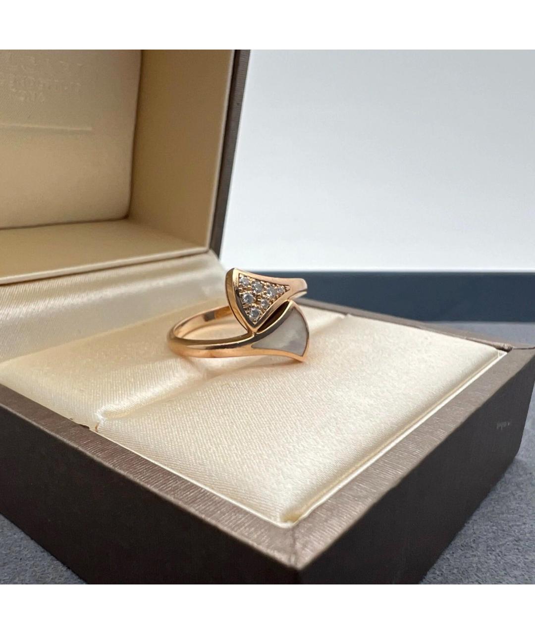 BVLGARI Золотое кольцо из розового золота, фото 5