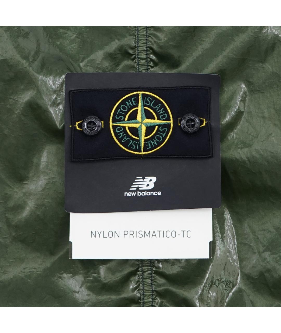 NEW BALANCE Зеленая полиамидовая куртка, фото 9