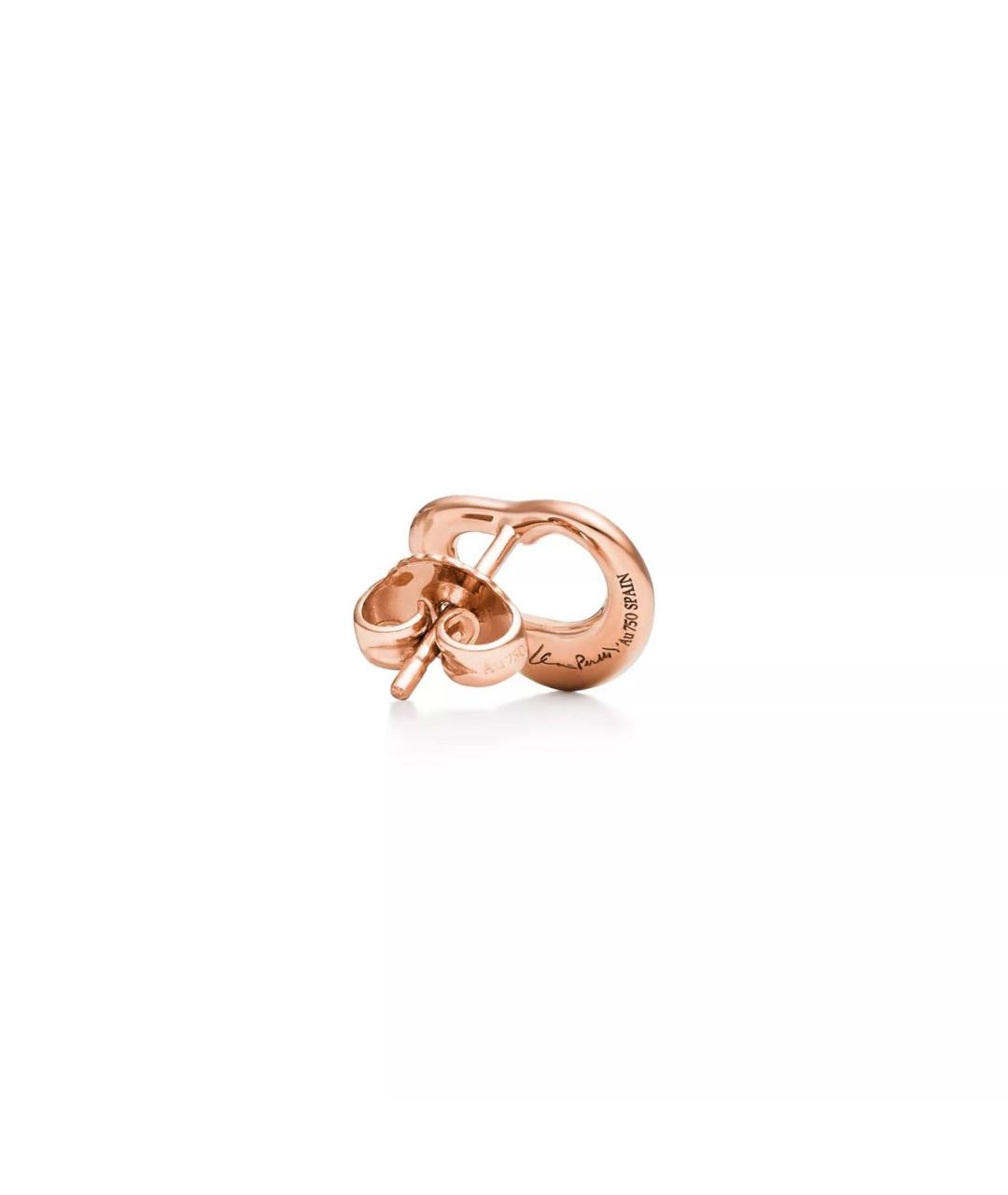 TIFFANY&CO Золотые серьги из розового золота, фото 5