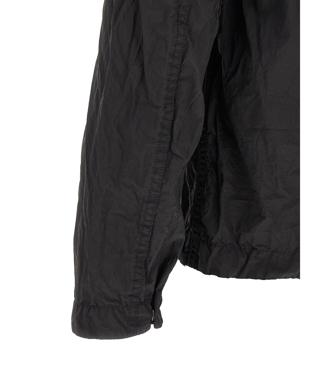 STONE ISLAND Черная полиамидовая куртка, фото 4