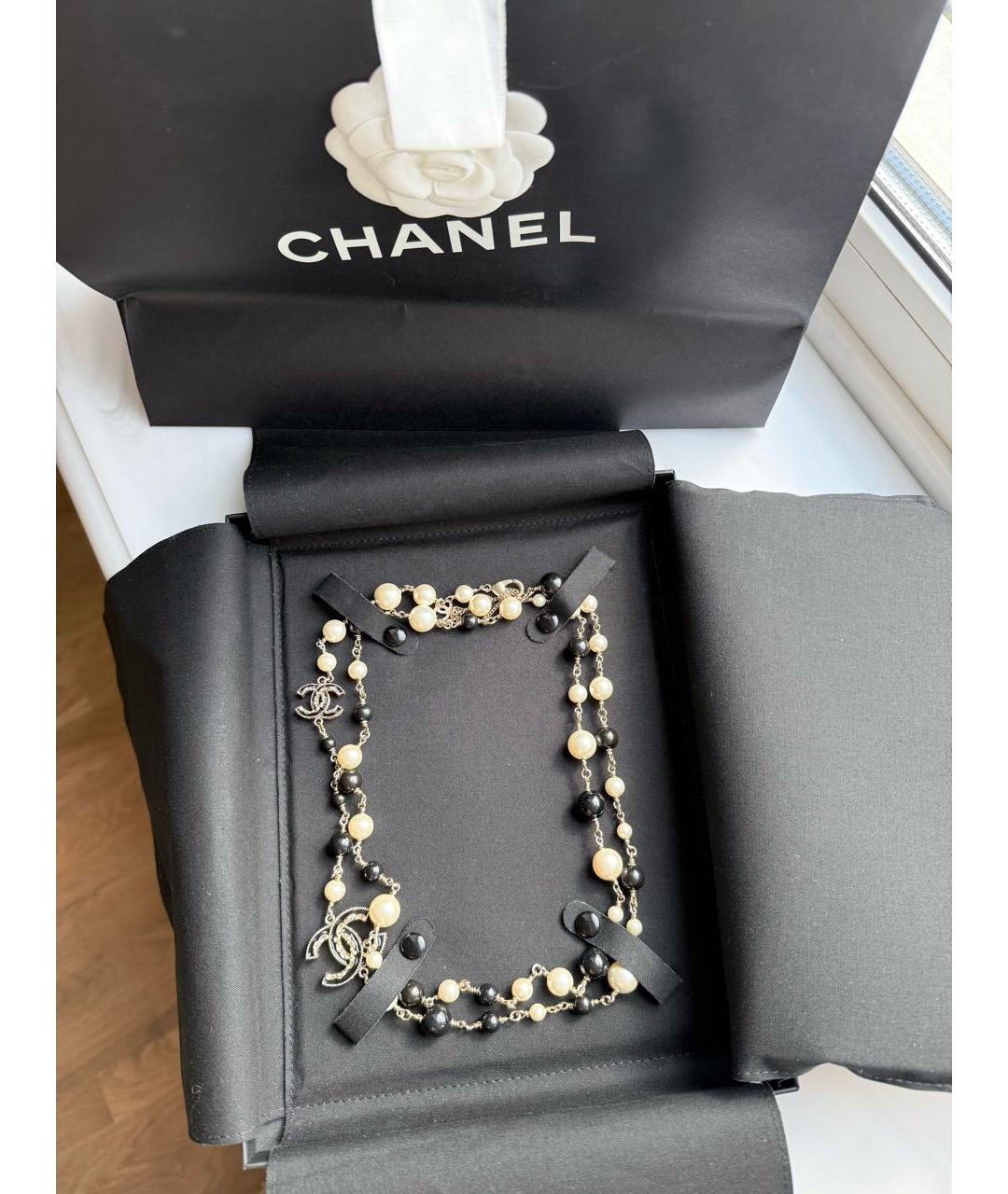 CHANEL Золотое колье, фото 4