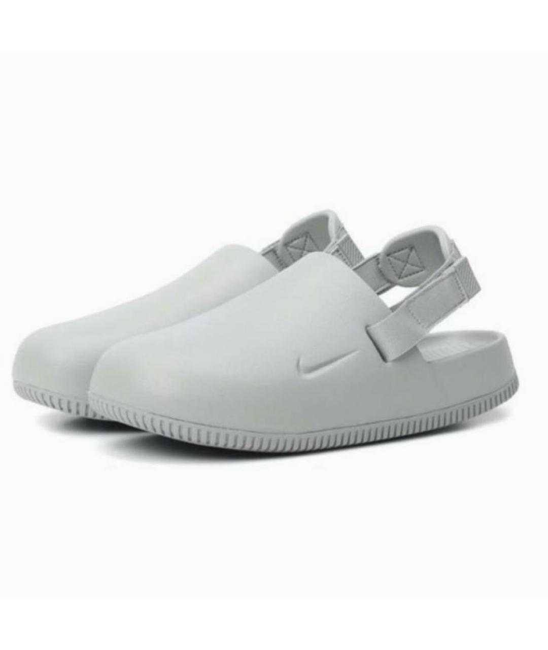 NIKE Серые шлепанцы, фото 2