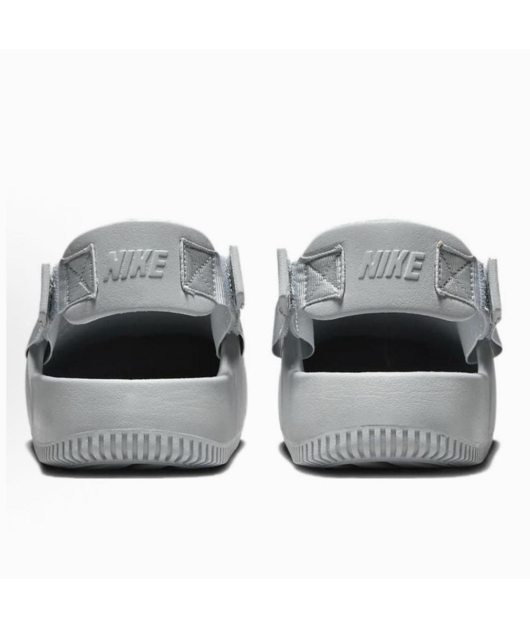 NIKE Серые шлепанцы, фото 4