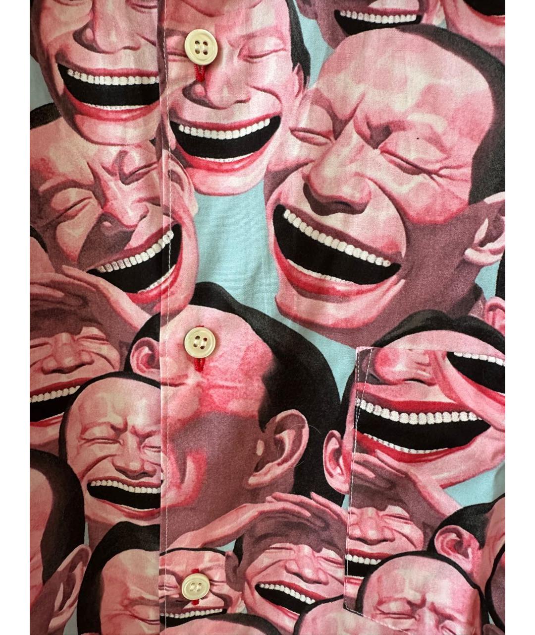 COMME DES GARÇONS SHIRT Мульти хлопковая кэжуал рубашка, фото 4