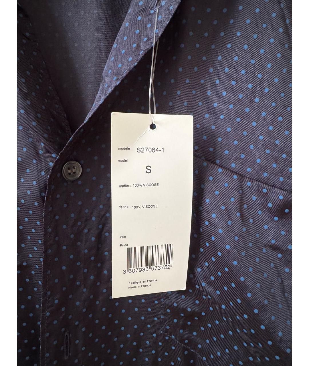 COMME DES GARÇONS SHIRT Темно-синяя кэжуал рубашка, фото 5