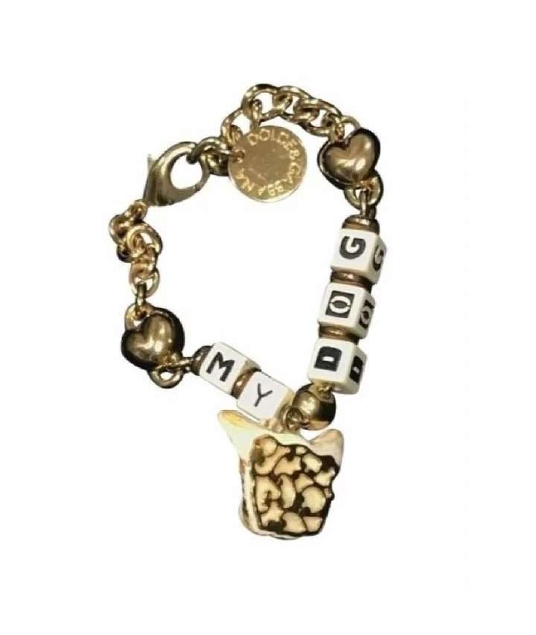 DOLCE&GABBANA Золотой браслет, фото 3