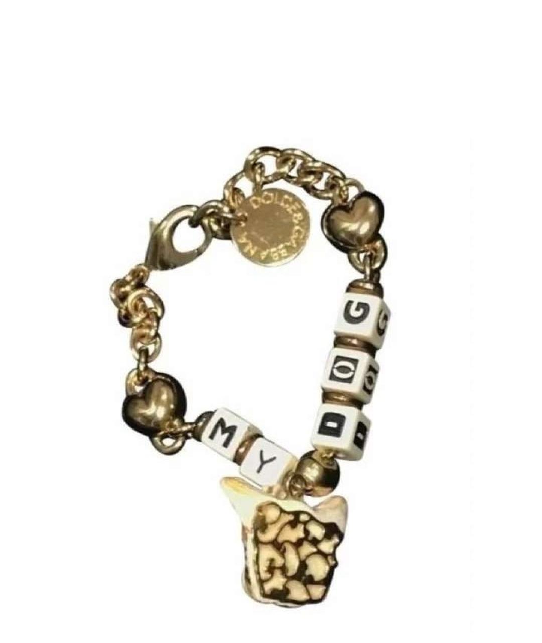DOLCE&GABBANA Золотой браслет, фото 5