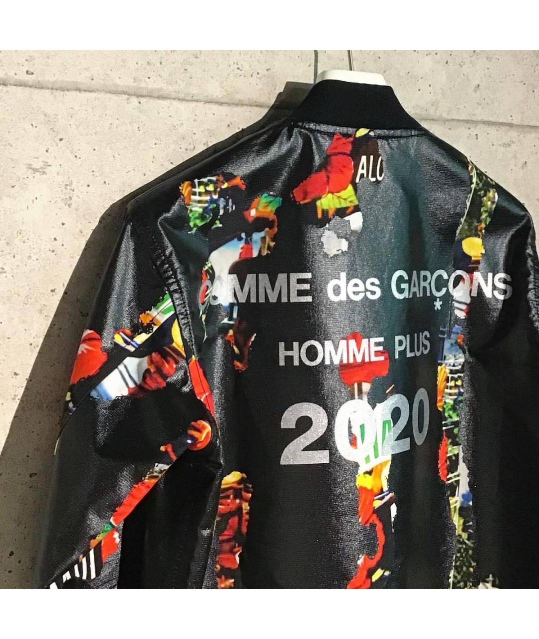 COMME DES GARҪONS HOMME Черная хлопковая куртка, фото 5