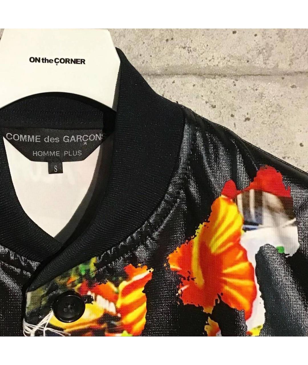 COMME DES GARҪONS HOMME Черная хлопковая куртка, фото 6