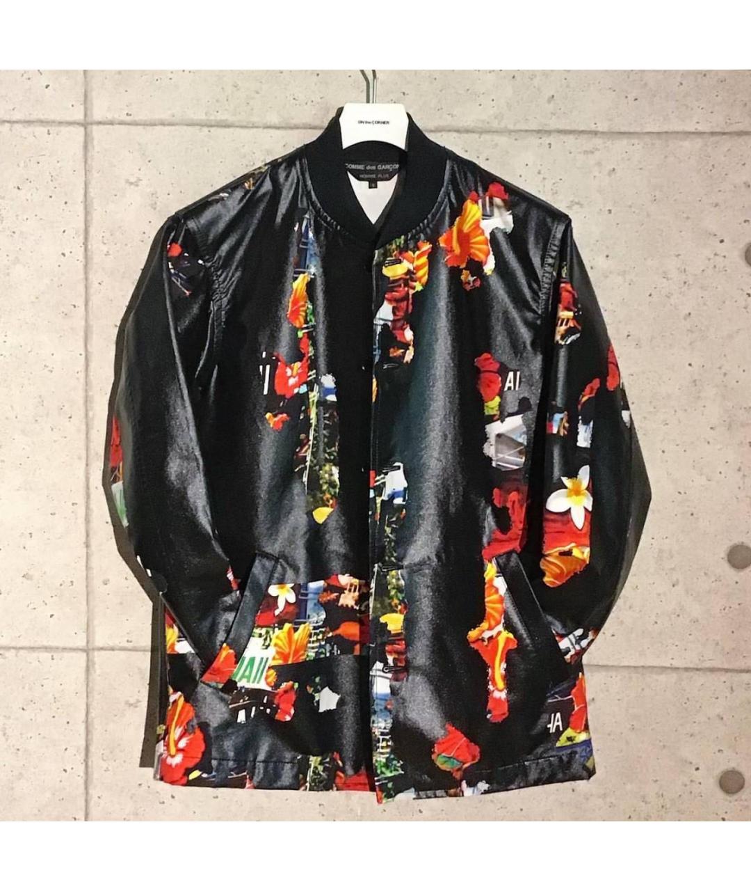 COMME DES GARҪONS HOMME Черная хлопковая куртка, фото 8