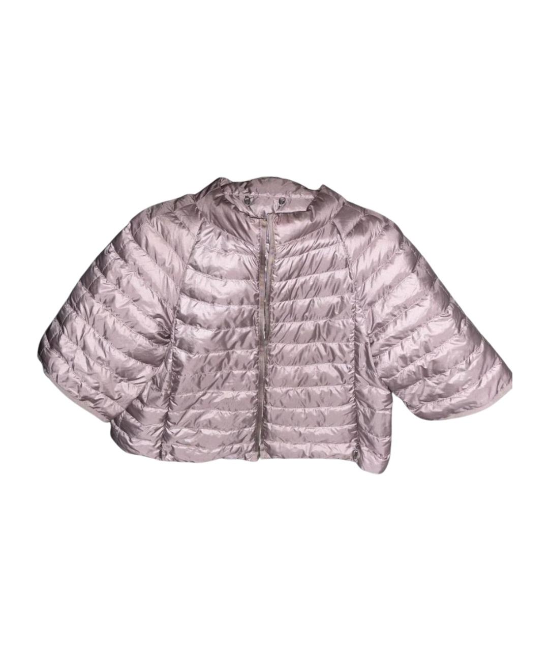 MAX MARA Розовая полиэстеровая куртка, фото 1