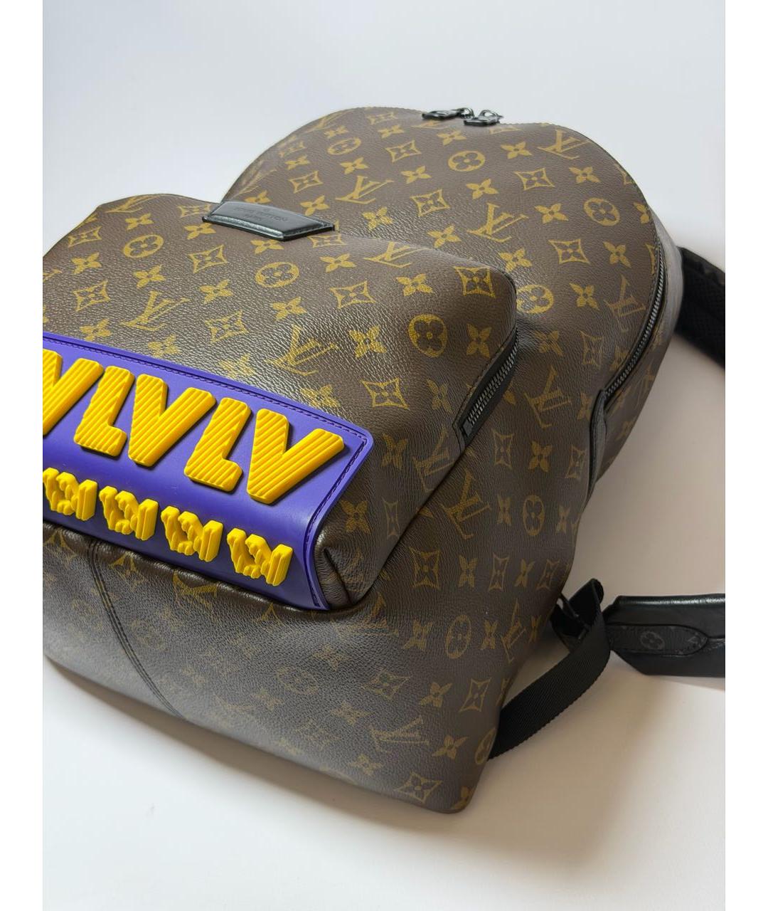 LOUIS VUITTON Коричневый рюкзак, фото 8