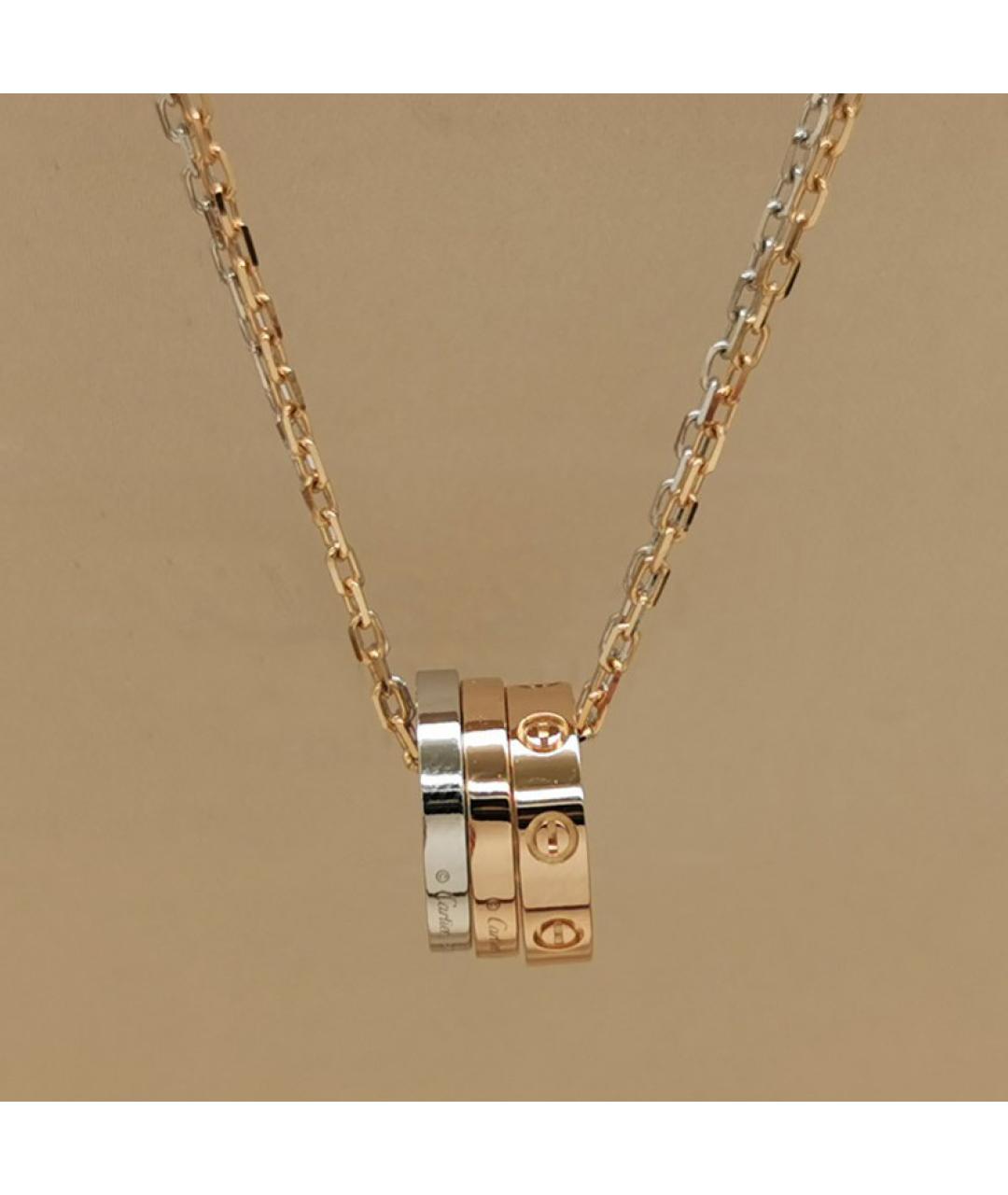 CARTIER Золотая подвеска из белого золота, фото 4