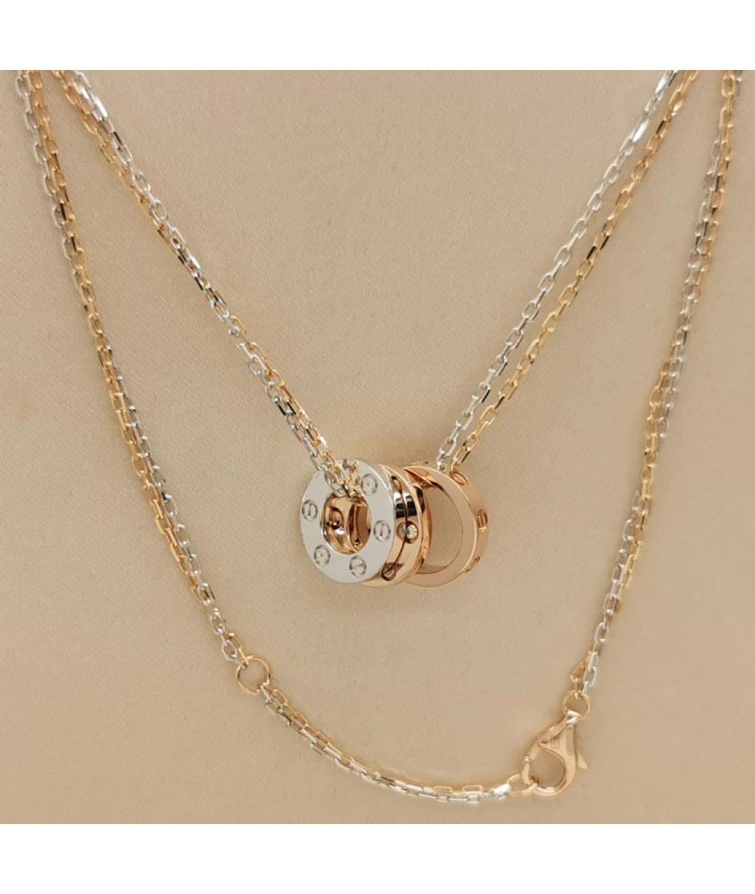 CARTIER Золотая подвеска из белого золота, фото 3
