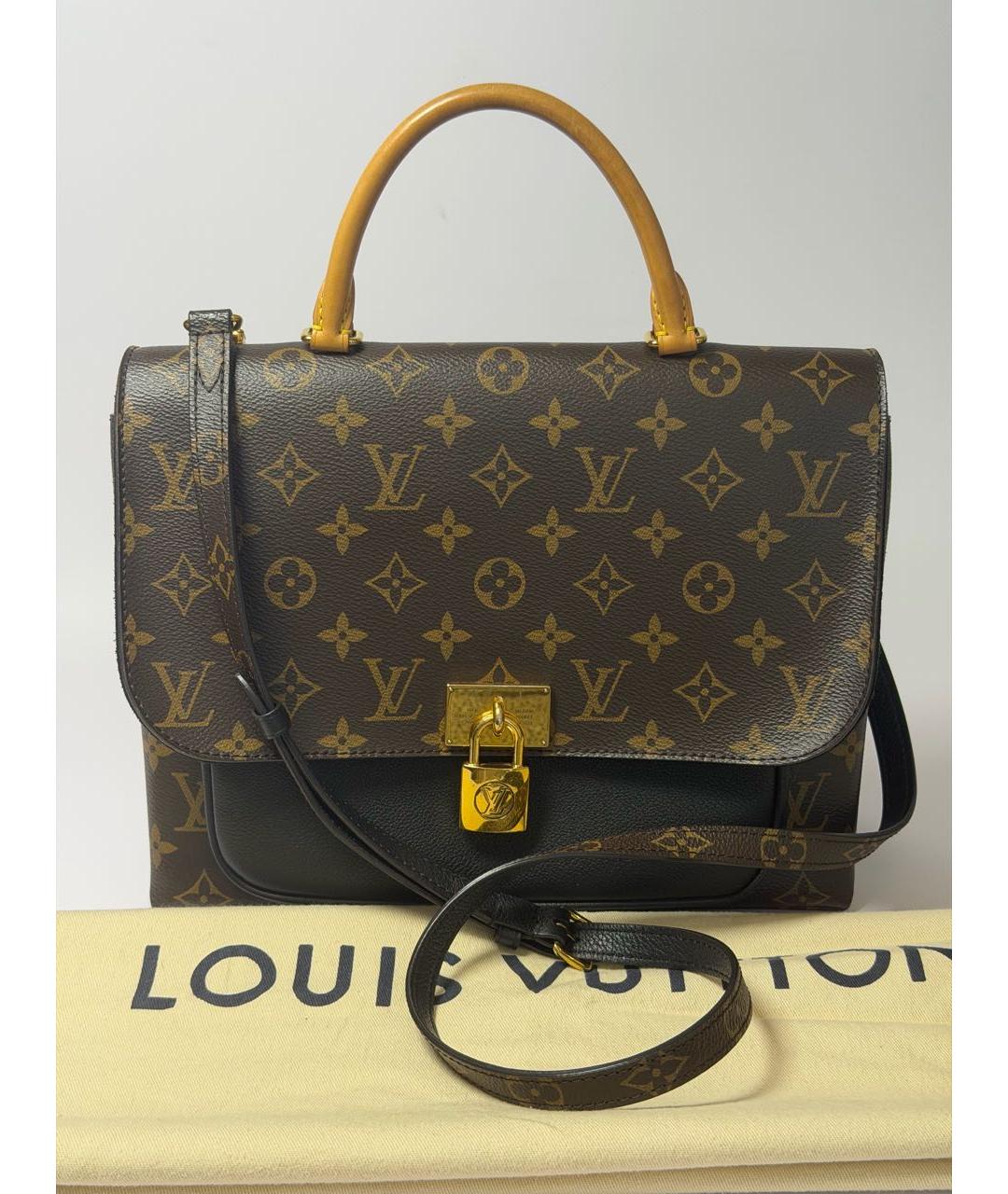 LOUIS VUITTON Коричневая сумка через плечо, фото 1