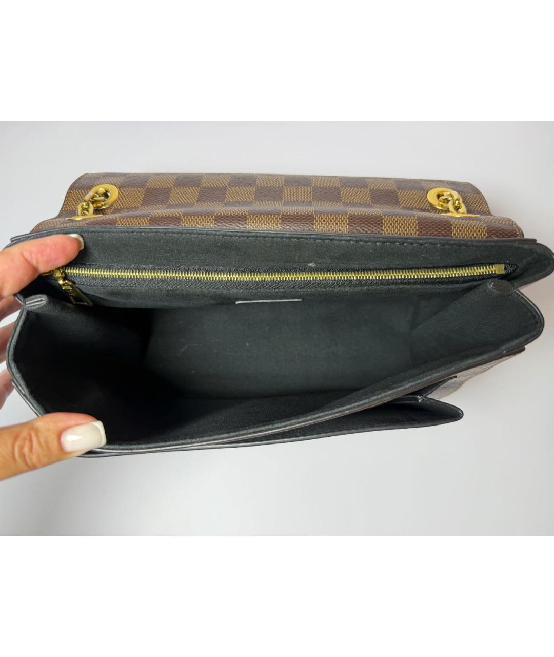LOUIS VUITTON Коричневая сумка через плечо, фото 4