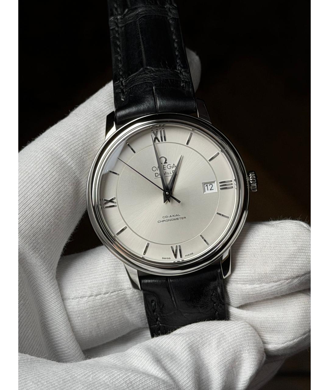 OMEGA Серебряные часы, фото 2