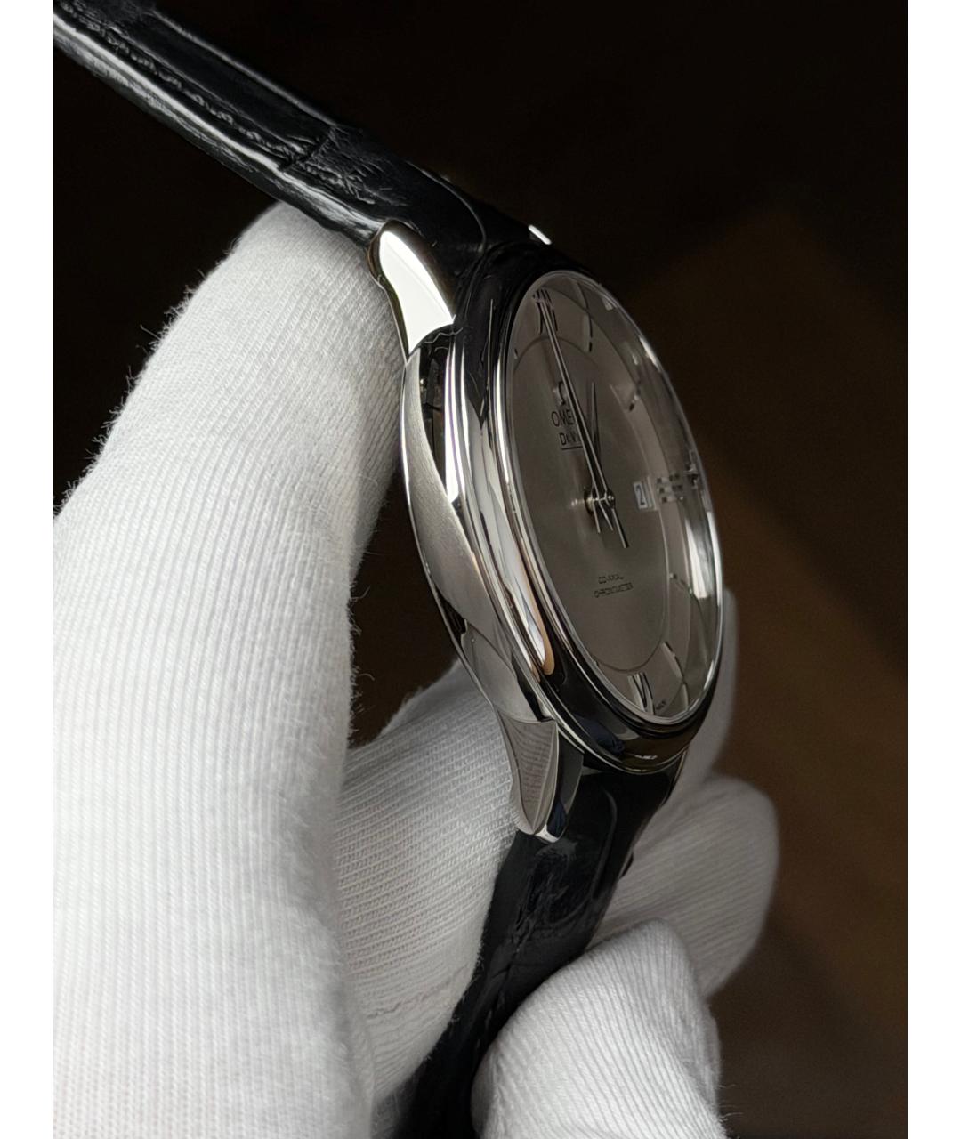 OMEGA Серебряные часы, фото 5