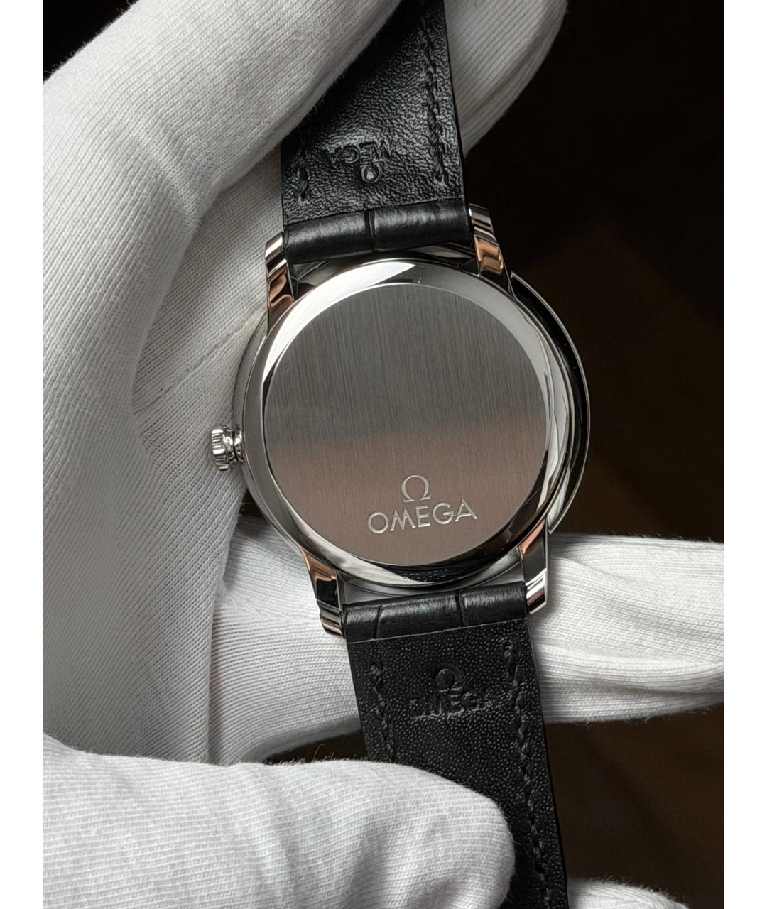 OMEGA Серебряные часы, фото 8