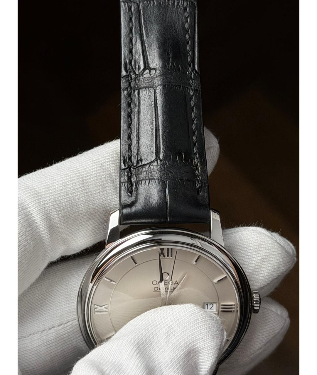 OMEGA Серебряные часы, фото 7