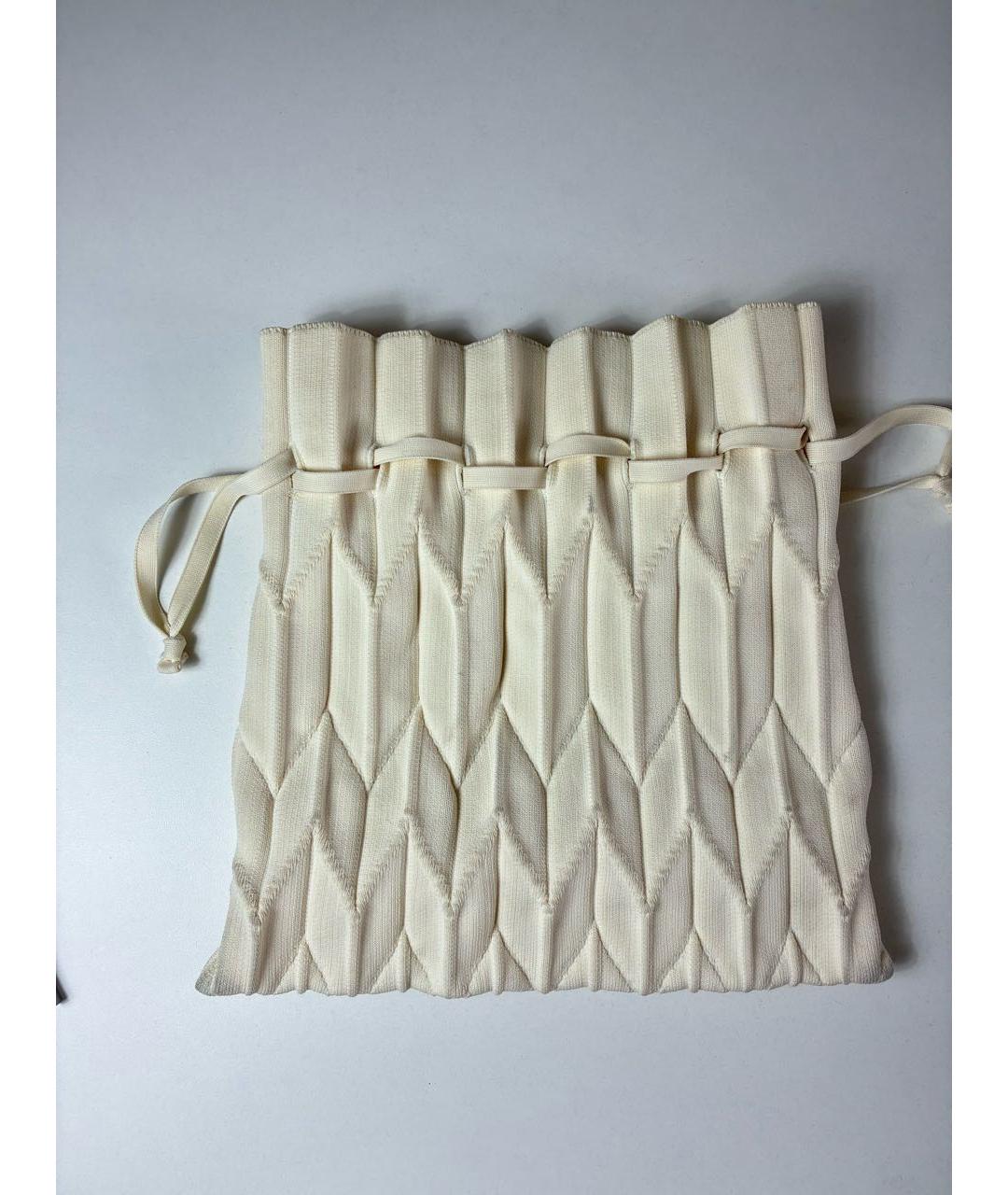 ISSEY MIYAKE Бежевая хлопковая сумка тоут, фото 6