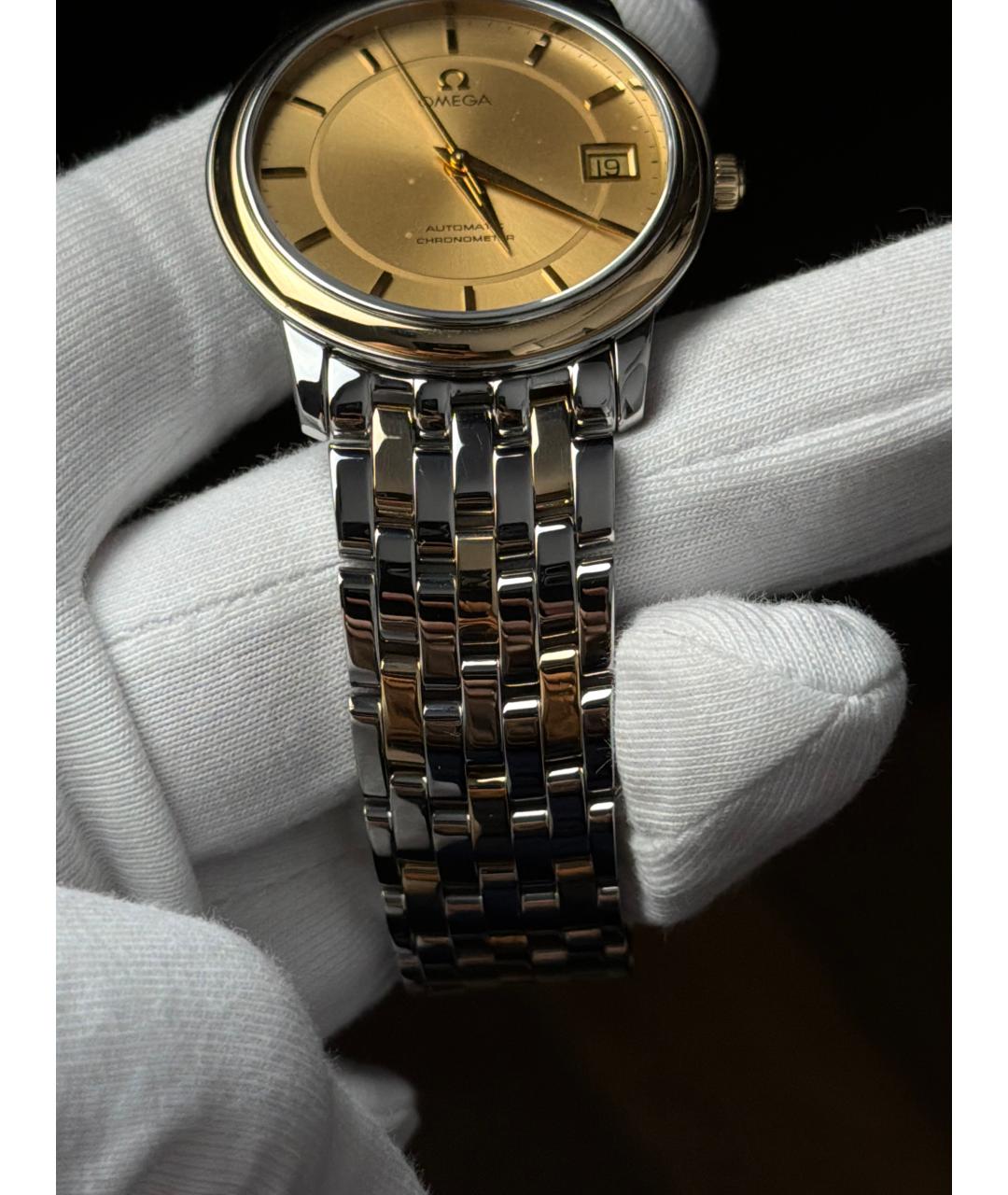 OMEGA Золотые часы из желтого золота, фото 7