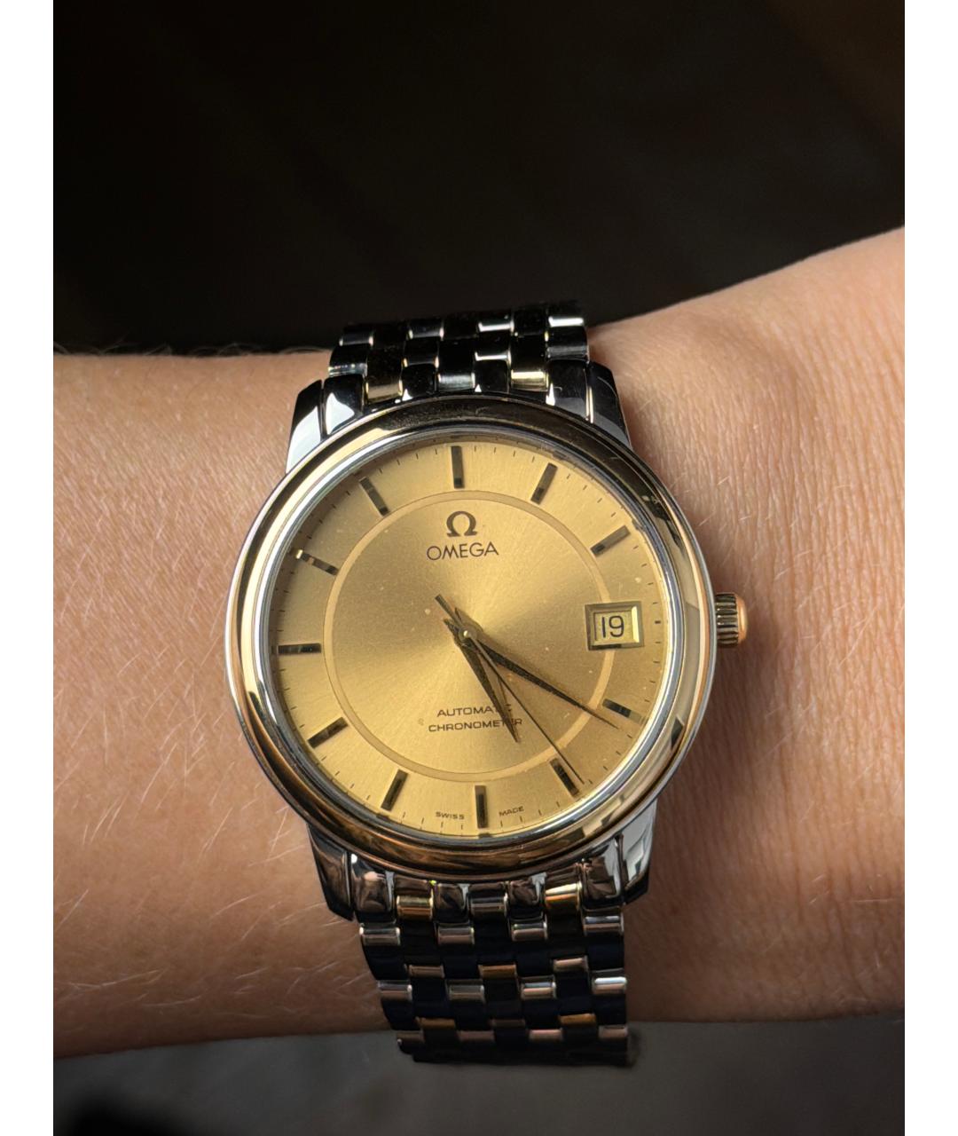 OMEGA Золотые часы из желтого золота, фото 9