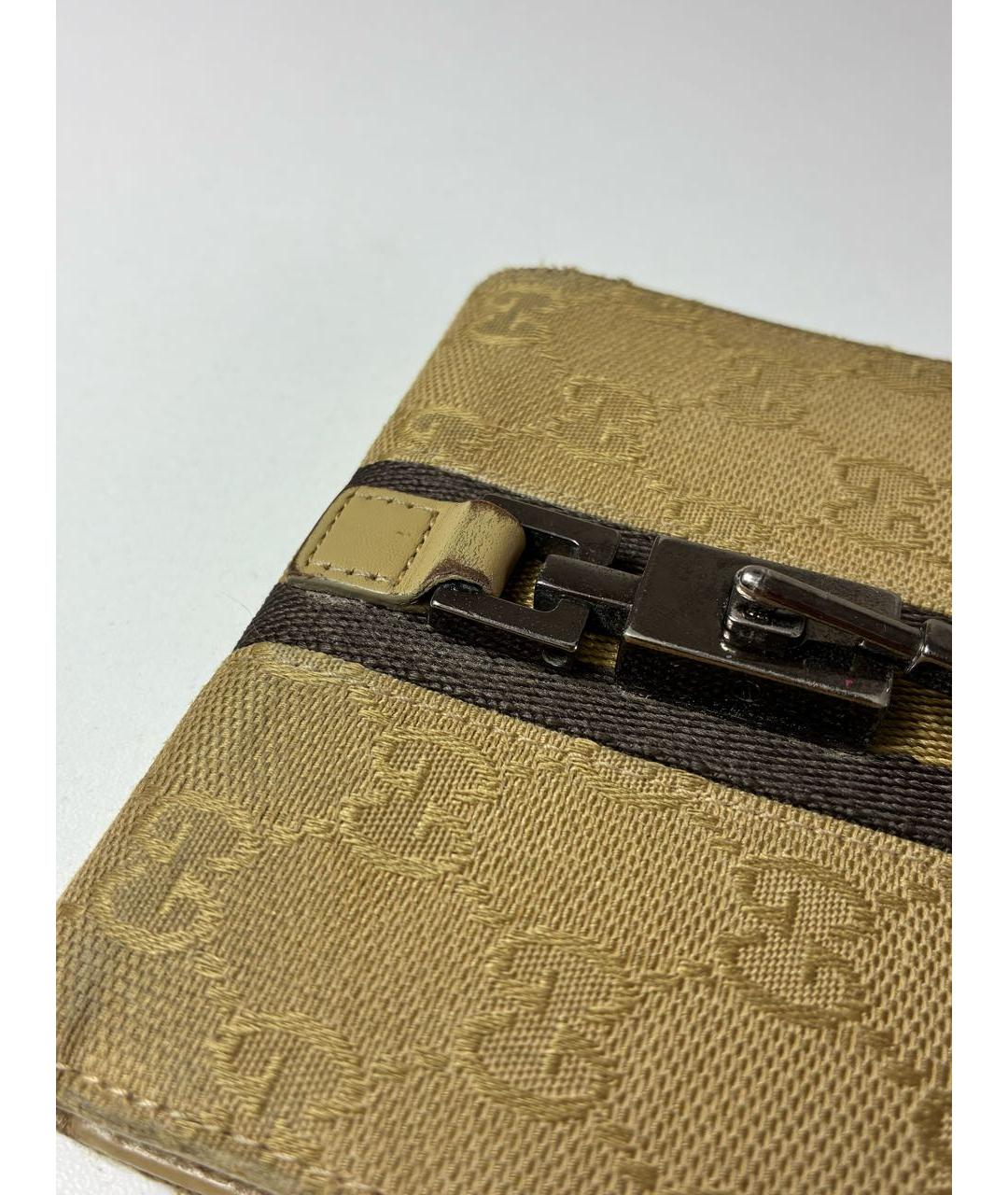 GUCCI Бежевый кошелек, фото 4