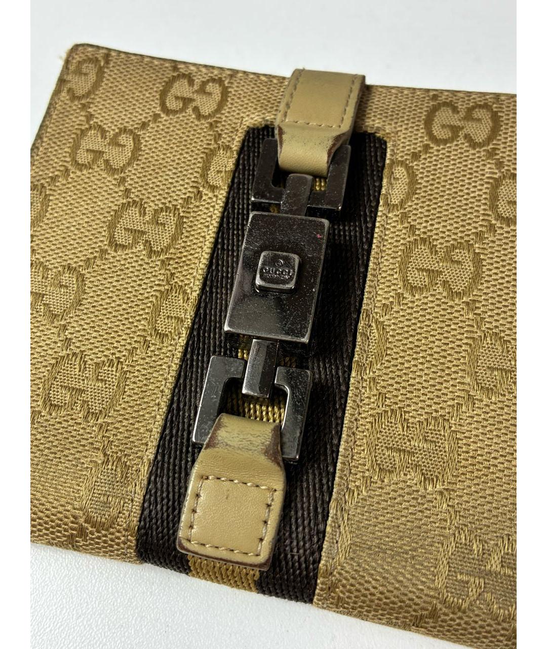 GUCCI Бежевый кошелек, фото 2