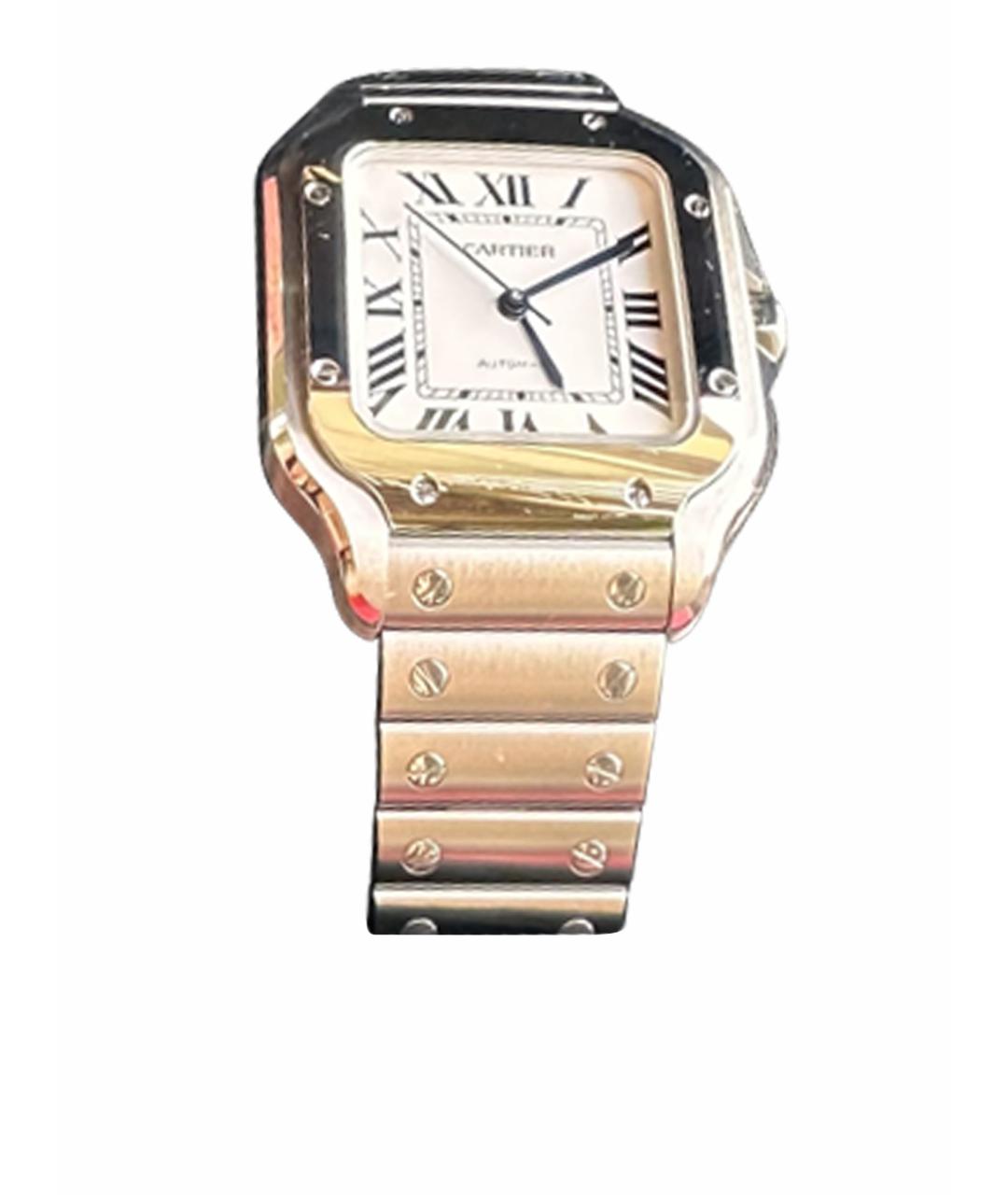 CARTIER Серебряные металлические часы, фото 1