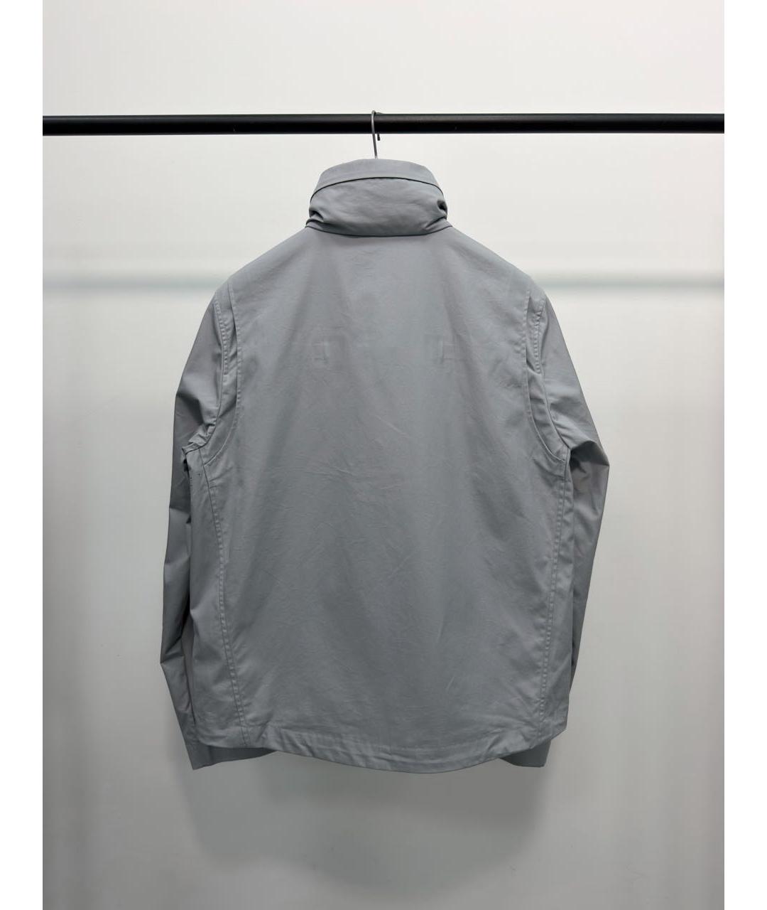 CP COMPANY Серая хлопковая куртка, фото 5
