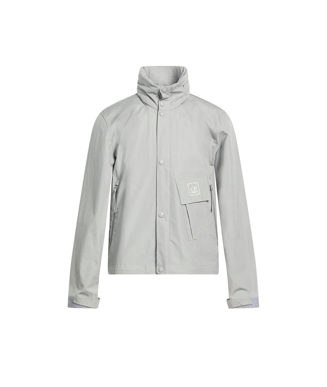 CP COMPANY Серая хлопковая куртка, фото 1