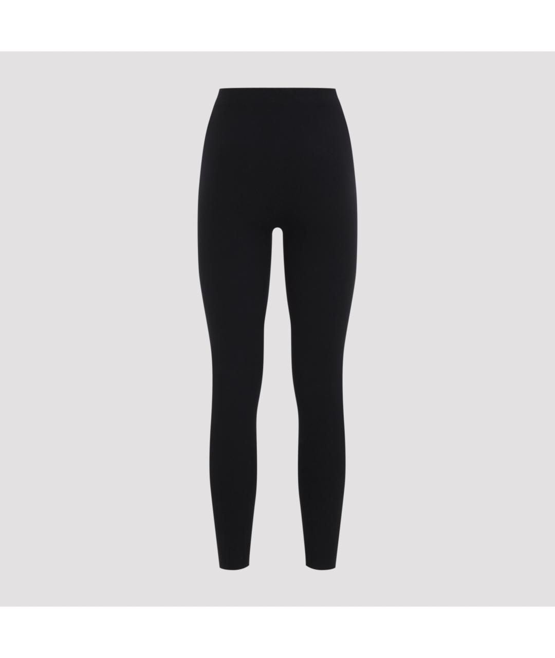 WOLFORD Черные полиамидовые леггинсы и велосипедки, фото 3