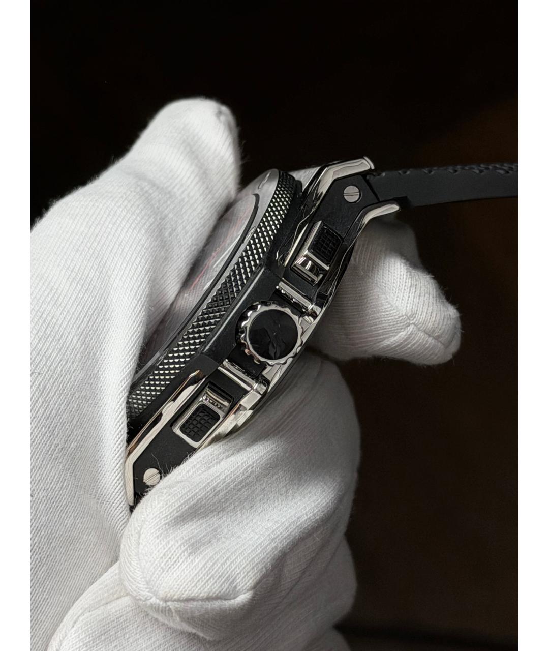HUBLOT Черные керамические часы, фото 4