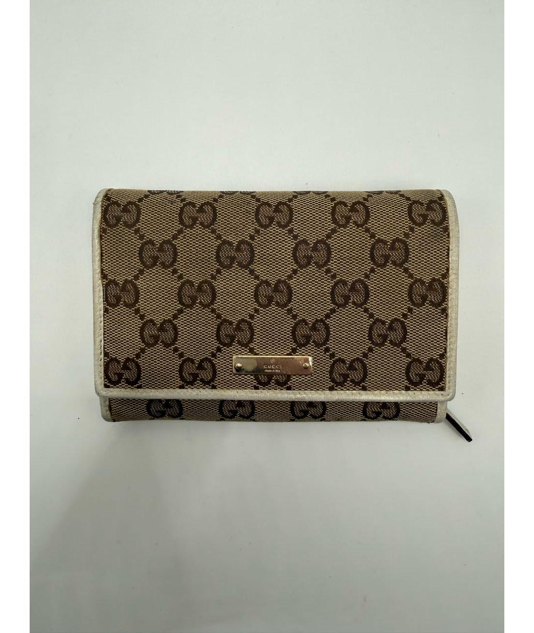 GUCCI Коричневый кошелек, фото 1