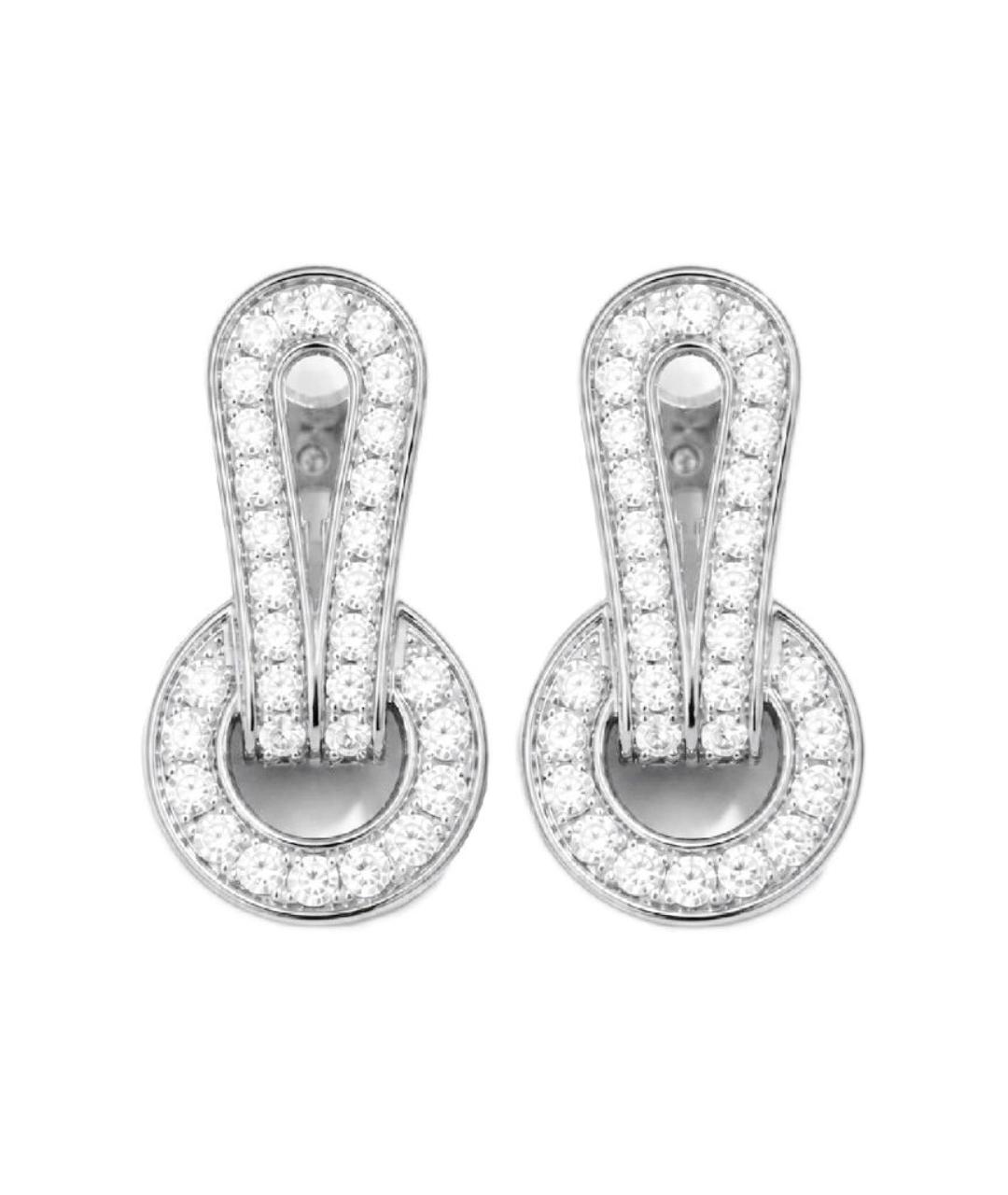 CARTIER Белые серьги из белого золота, фото 1