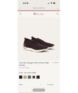 LORO PIANA Низкие кроссовки / кеды