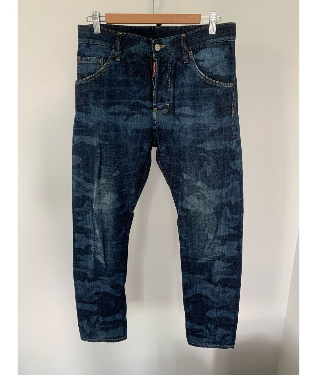 DSQUARED2 Хлопковые прямые джинсы, фото 6