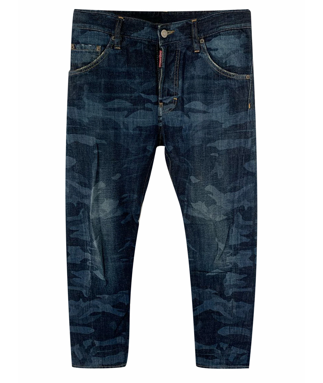 DSQUARED2 Хлопковые прямые джинсы, фото 1