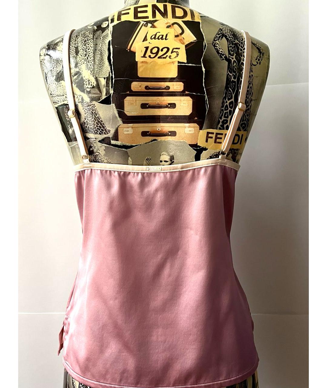 CHRISTIAN DIOR Розовая блузы, фото 2