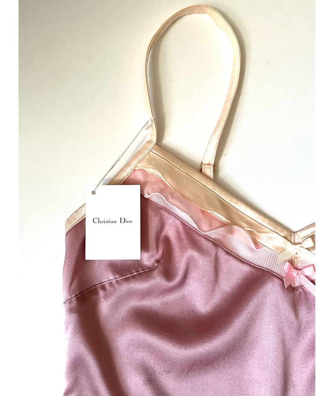CHRISTIAN DIOR Розовая блузы, фото 7