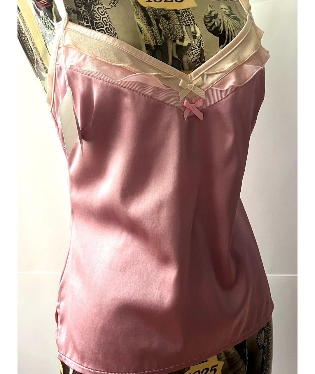 CHRISTIAN DIOR Розовая блузы, фото 8