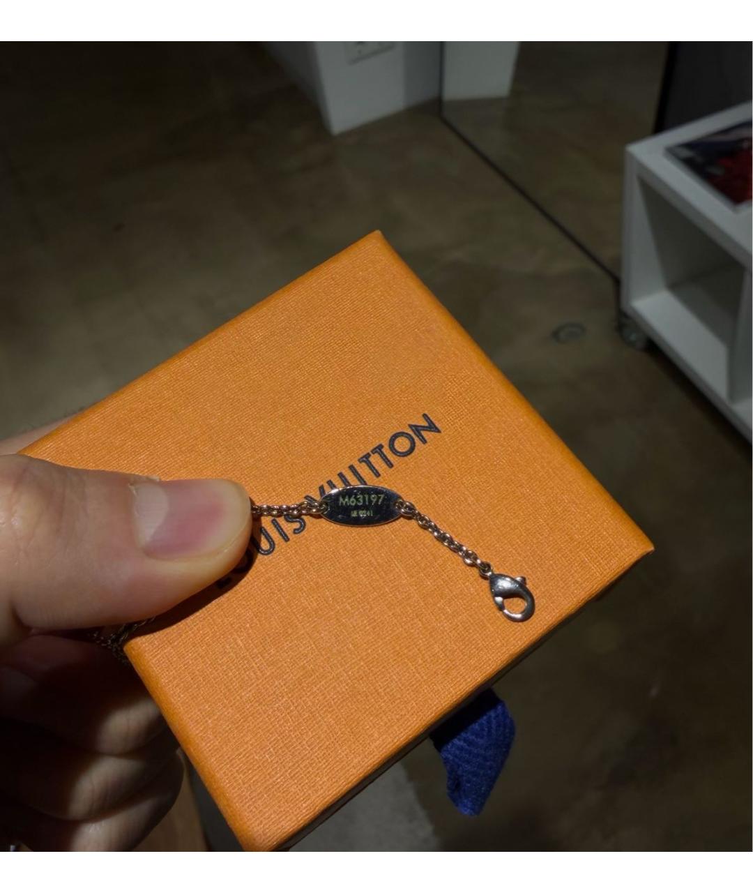 LOUIS VUITTON Серебряная серебряная цепочка, фото 2