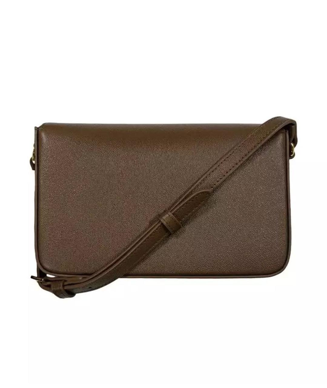 BURBERRY Коричневая сумка через плечо, фото 2