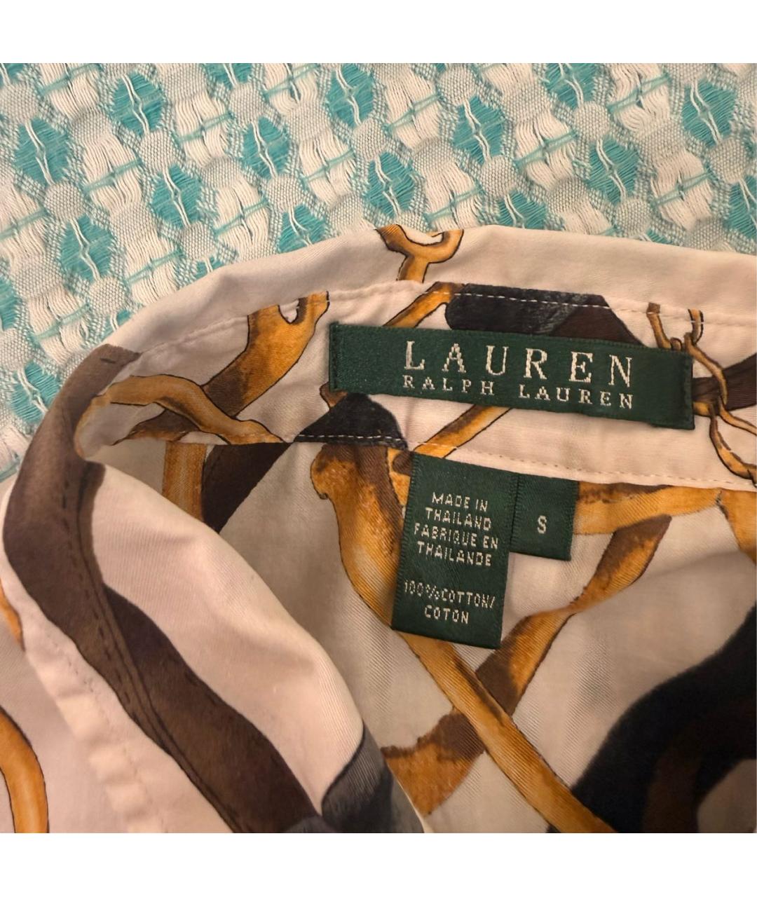 RALPH LAUREN Мульти хлопковая рубашка, фото 2